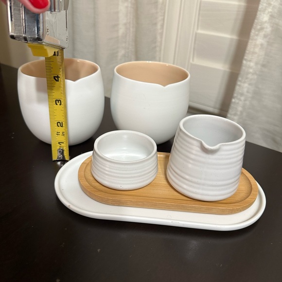 Nespresso coffee mug, creamer, sugar set - Picture 3 of 14